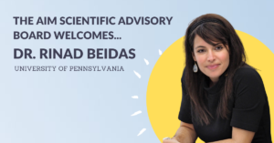 Picture of new AIM Scientific Advisory Board member, Dr. Rinad Beidas. 