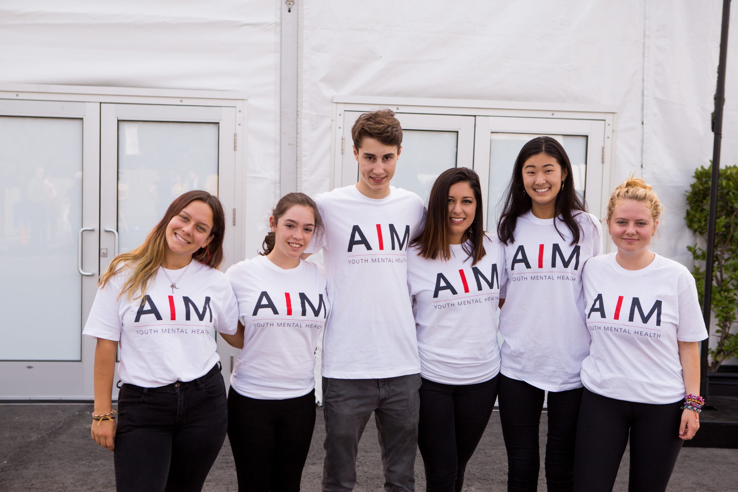 AIM Youth Mental health volunteers